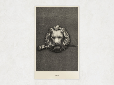 Lion 3d art direction cinema4d creative direction graphic design photoshop render vray