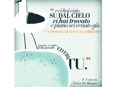 Type Animation 03 / Concato 2d animation ae after effects animated drawing animated gifs animation fpgraphic francesca pulvirenti gif illustration loop motion graphics type animation