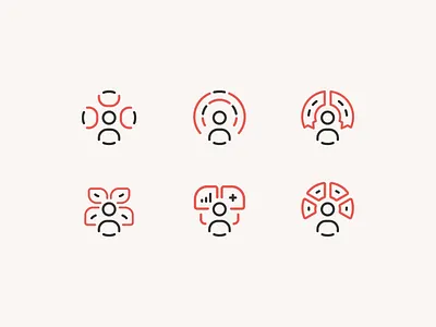 Membership connect discover engage grow icon illustration member rally save user