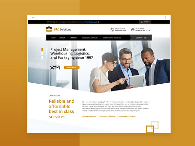 Web Design For Warehousing And Logistic Company b2b b2b landing page b2b web design b2b website best dribbble clean website corporate website creative web design dribbble best shot finance website fintech website landing page landingpage logistic company minimalist website modern website professional website project management app tech company web agency
