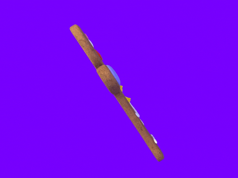 3D Gingerbread Man 3d 3d animation minimalistic