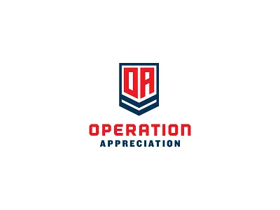 Operation Appreciation logo unused badge logo logo design logo design branding logotype military patch usa