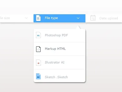 Dropdown 100daychallenge app challenge customer experience daily daily ui challenge design discover flat minimal minimalist minimalistic ui ux web website