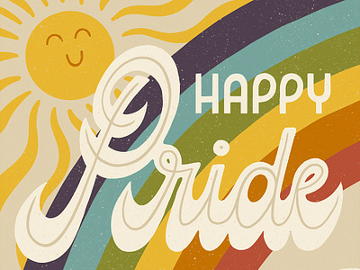Pride 2019 colorado design graphic design handlettering illustration pride pride month vintage
