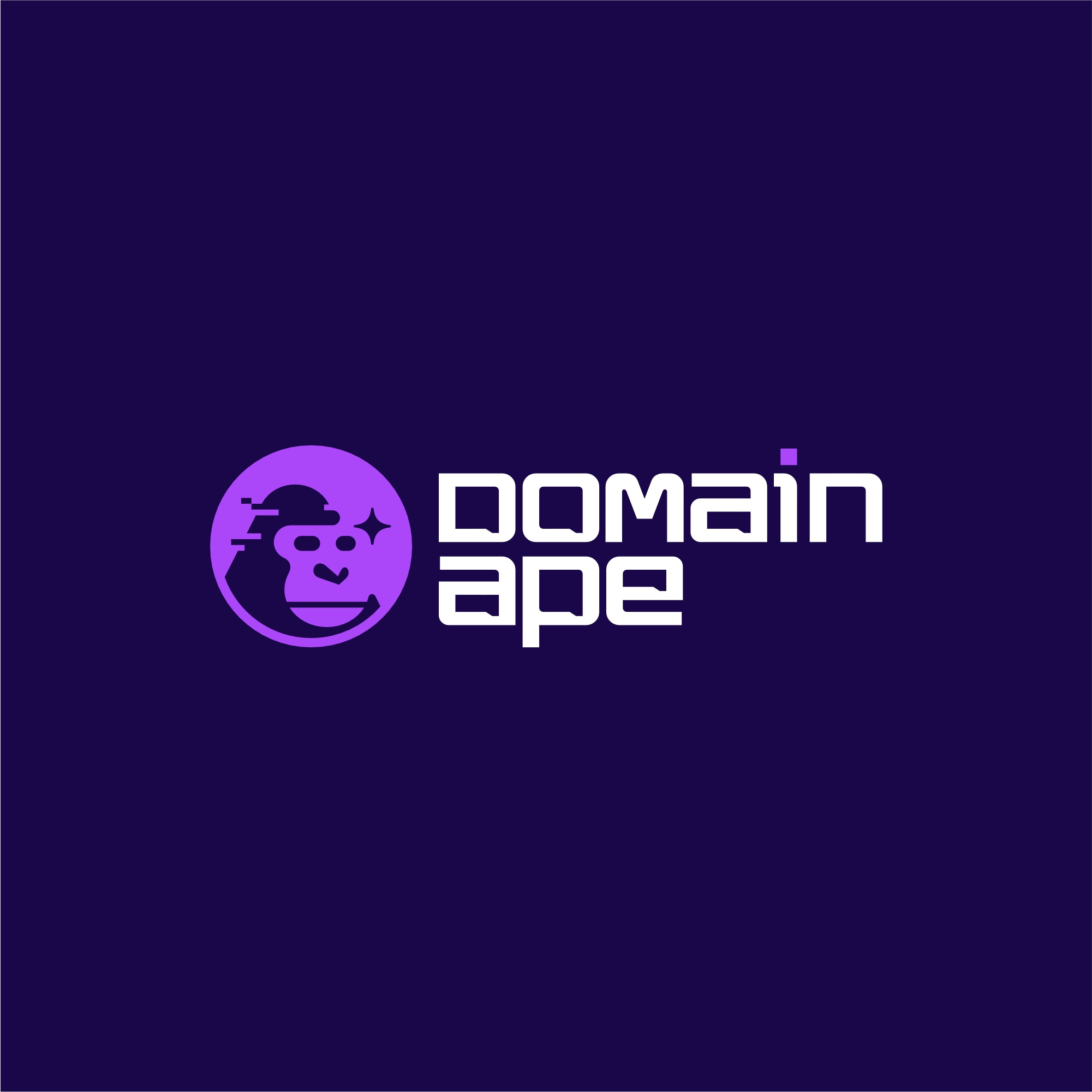 Domain Ape logo proposal animal ape branding character cute design domain illustration king kong logo mascot monkey ui unused web