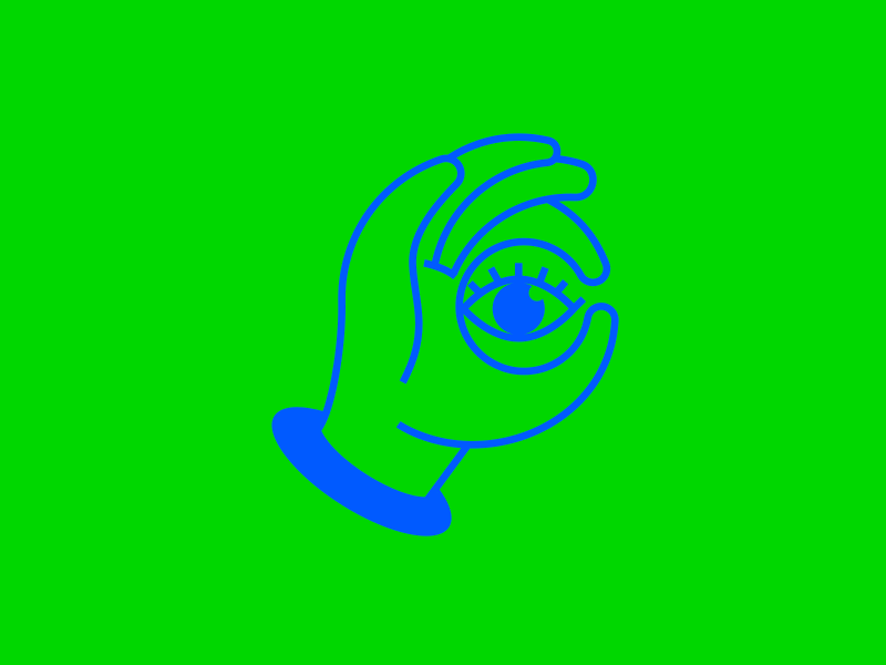 eye animation art illustration