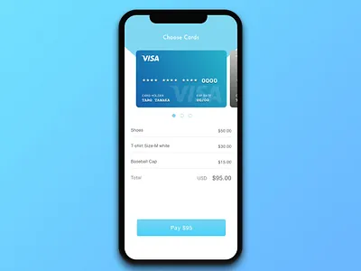 #002 Credit Card Checkout | Daily UI daily ui