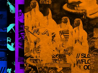 slowflood II antidesign brutalism houston typogaphy