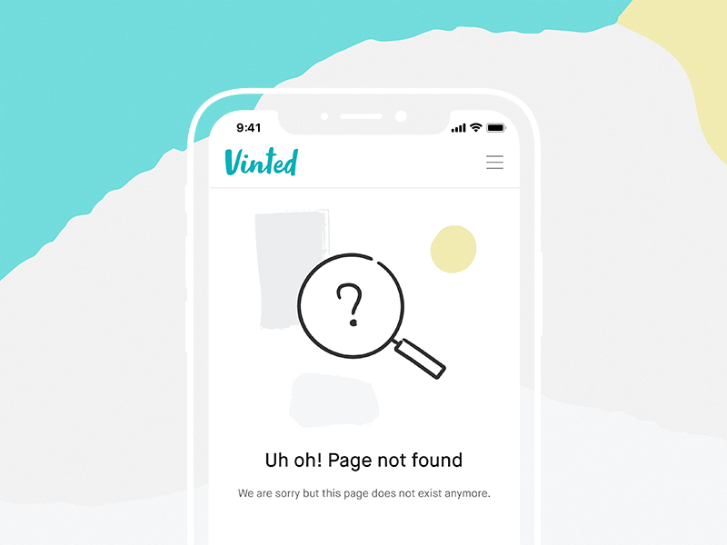 Vinted illustrations app branding design flat icon identity illustration illustrator minimal mobile vector web website