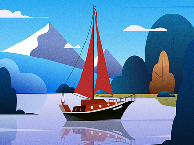 On June 13 design dribbble hello illustrations invita pay recent ui 插画