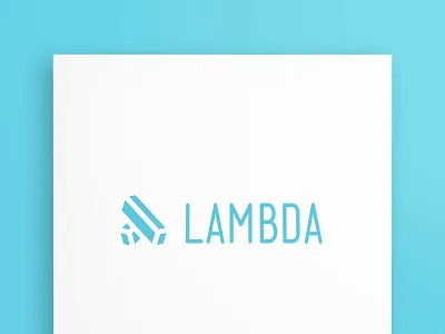 Logo of LAMBDA creative graphicsdesign illustratroe logo logodesign logotype logotype design marketing vectore