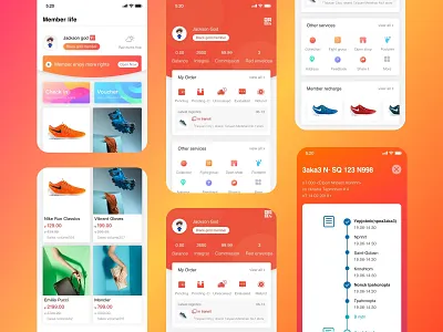 E-commerce ui ux 品牌 图标 插图 设计