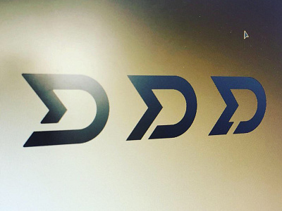 MD monogram exploration #2 art black branding concept dm flag md monogram race rally trademark typo yellow