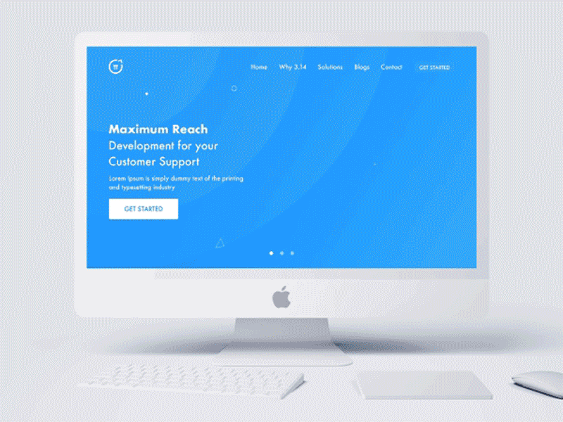 Homepage Design for an Affiliate Ad network 2019 adobe after effects animation branding cards creative design desktop digital marketing gif illustration marketing marketing agency mobile mobile app mobile marketing product design trending typography webdesign