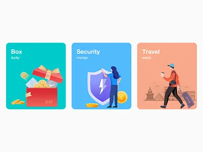 Operating illustration3 app ui web 插图