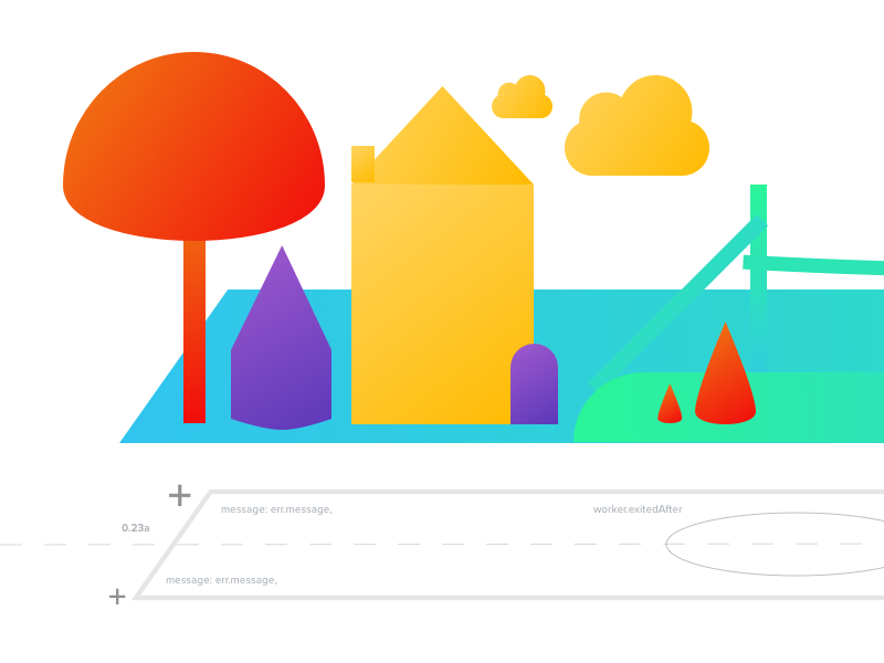 Ground Platform Sketch home illustration sketch tree