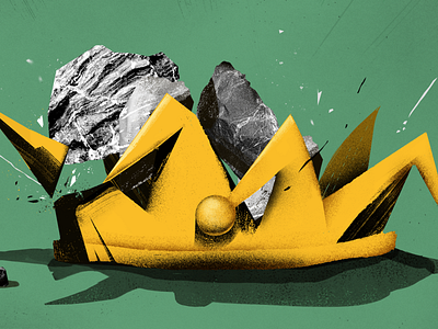 No kings! decision design editorial efficient illustration king kingdom organization photoshop procreate procreateapp productivity teamwork