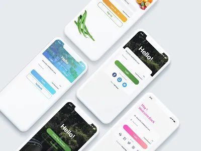 Login pages UI Concept concept form field hello login login page onboarding screens signin signup ui