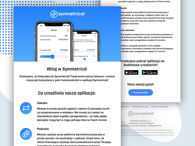 Welcome Mail Fintech App app cash design fintech mail mailing saas ui ui design ux ux design welcome
