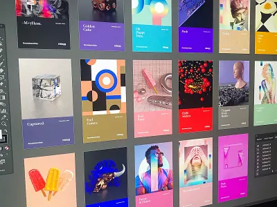 New Grid. adobe art collageart color gradient gradient design illustration love photoshop poster posterdesign retro swiss texture type typography ui ui design vector