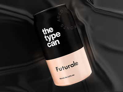 🍺 The Type Can - Beer for type lovers. #4 beer beer branding beer can beer label bodoni branding branding and identity branding concept branding design futura helvetica times new roman type typogaphy typography typography art