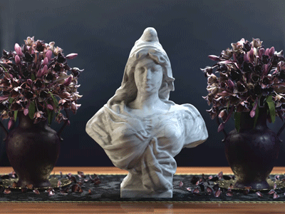 Soft Statue 3d 3d animation c4d cinema cloth design dynamic fun houdini mograph motion redshift render