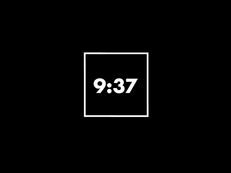 9:37 animation art circle gif illustration illustrator logo logo design minimal motion number polygon rectangle shapes speed vector
