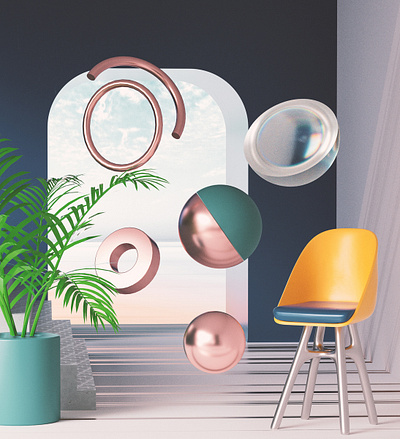 Still 4 3d abstract c4d design render