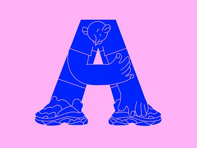 A drawing illustration initial initials letter lettering lettering art letters for may type vector vector art