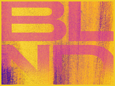 Blnd Art art blend blnd brand identity brand strategy exploration identity logo modern orange pink wellness