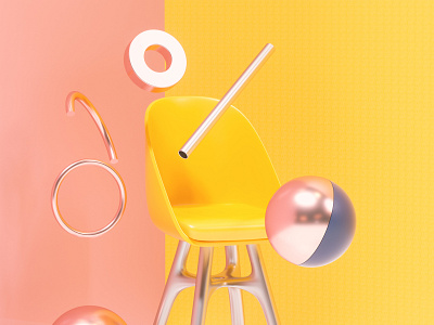 Still 5 3d abstract c4d design render