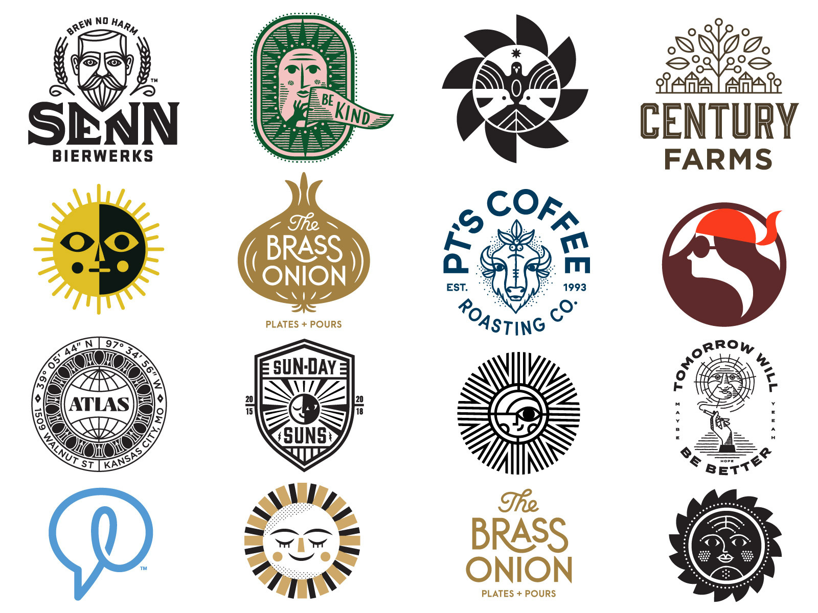 Example of Carpenter Collective Logos