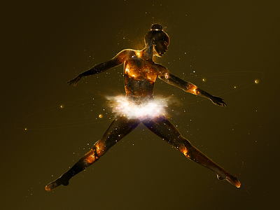 Dance of the Planets: Saturn atmosphere ballet dance galaxy planets saturn sky space stars women