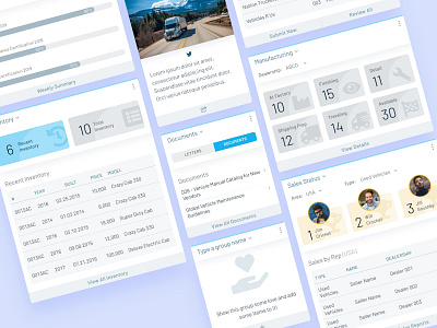 Dashboard Modules dashboad design modules product design ui