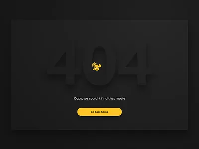 404: Movie not found - Pathé Thuis error page 404 500 e commerce error error 404 illustration ui ux web