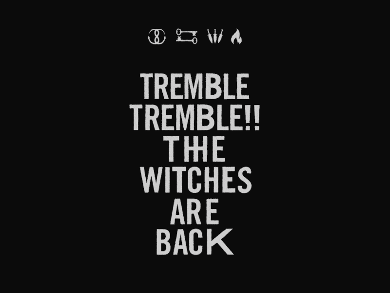 Suspiria - Social campaign after effects animated type glitch horror movie texture type animation typo animation