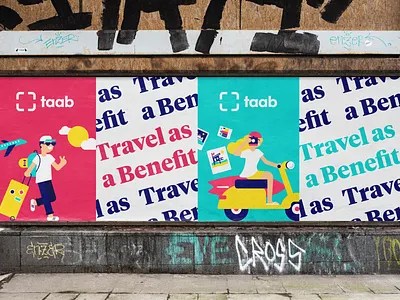 Taab Branding brand brand designer brand identity branding icon icons illustration logo logo designer modern tech travel type typography