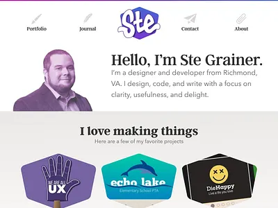 New blog personal site portfolio