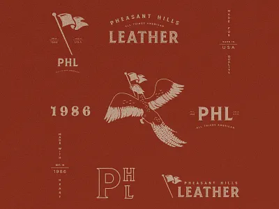 Pheasant Hills Final art brand branding character clean design flat graphic design icon identity illustration illustrator lettering logo minimal sketch type typography vector