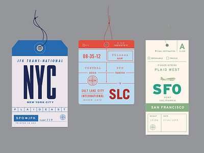 Plaiderdays Plaidam airline retro tickets