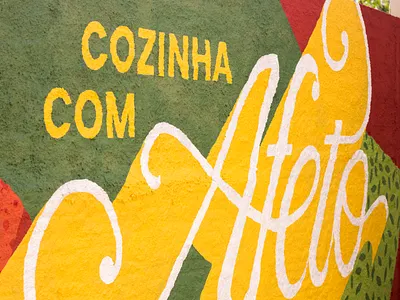 Mãejerona Mural mural painting quote sign painting street art