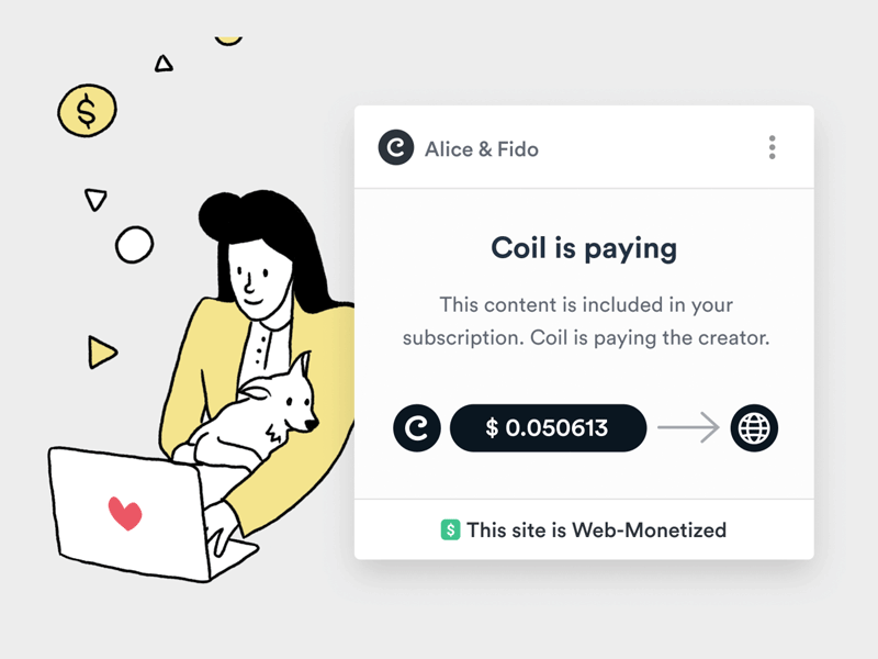 GIF for Coil Extension animation animation after effects illustration