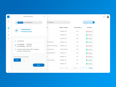 Abastece Web design software table ui ux