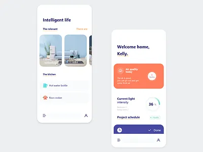 smart home ui ux 设计