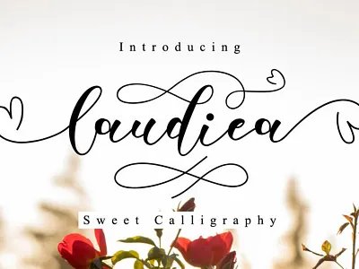Laudiea Free Script Font branding clothes design designs fashions font free font free typeface freebie freebies greeting cards illustration invitations letters logos posters quotes typeface typography