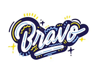 Bravo bravo calligraphy dastanmiraj lettering
