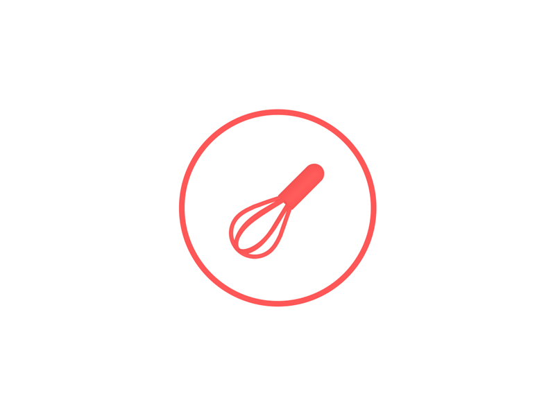 Egg Beater Loader Animation animation beater egg beater food food app loader