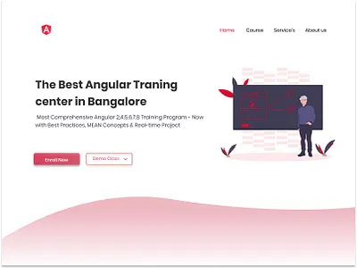 Angular8-Traning adobexd animation bangalore beginner color design dribble front end html5 illustration nepal nepali typography ui ux vector web webdesigner