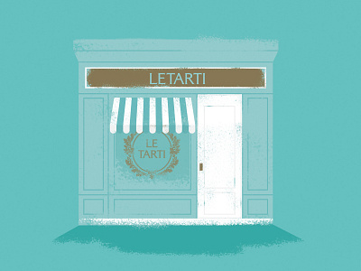 Cafe LeTarti boutique cafe cafe logo france paris