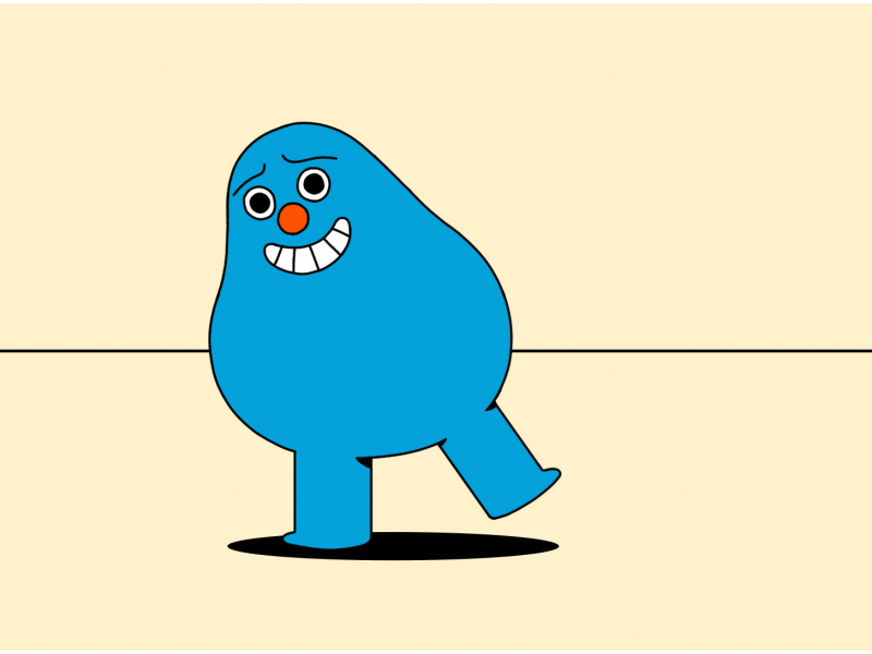 shy dance 2d 2d animation animation character animation gif gif animated motion motion graphics photoshop animation